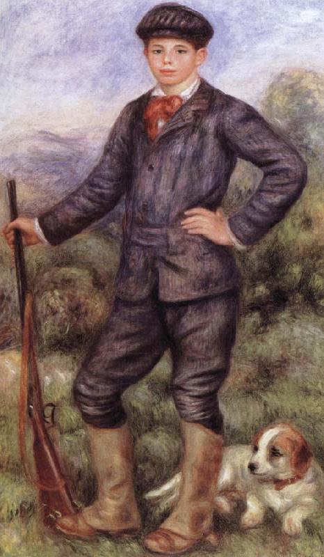 Pierre Renoir Jean Renior as a Hunter Sweden oil painting art